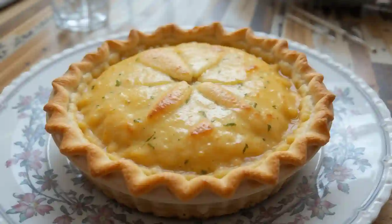 chicken pot pie with pie crust