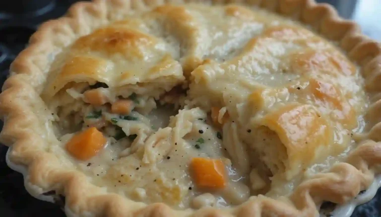 chicken pot pie with pie crust